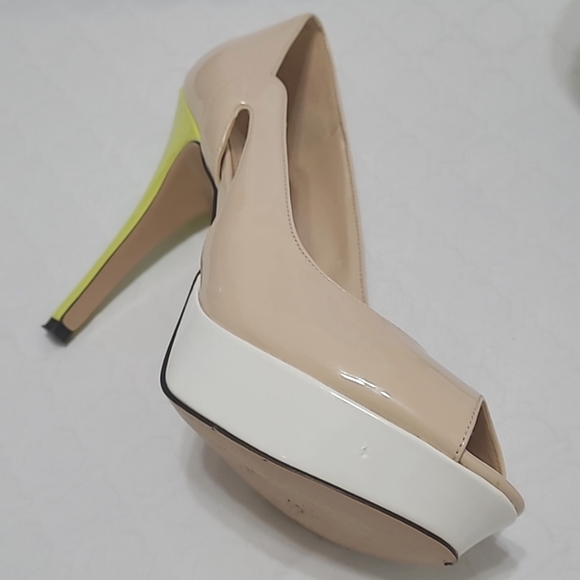 Marc Fisher Peep-Toe Stiletto Heels - Picture 5 of 14